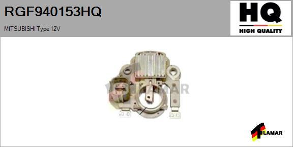 FLAMAR RGF940153HQ - Регулатор на генератор vvparts.bg