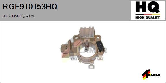 FLAMAR RGF910153HQ - Регулатор на генератор vvparts.bg