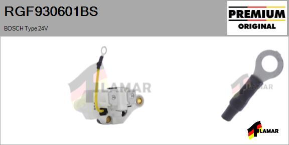 FLAMAR RGF930601BS - Регулатор на генератор vvparts.bg