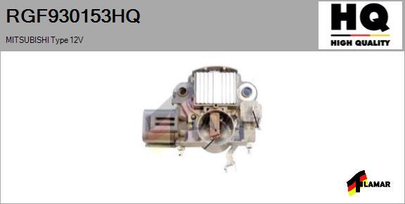 FLAMAR RGF930153HQ - Регулатор на генератор vvparts.bg