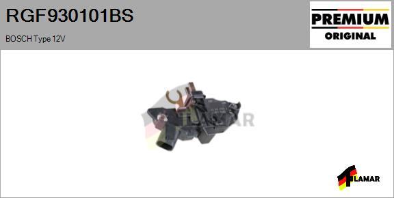 FLAMAR RGF930101BS - Регулатор на генератор vvparts.bg