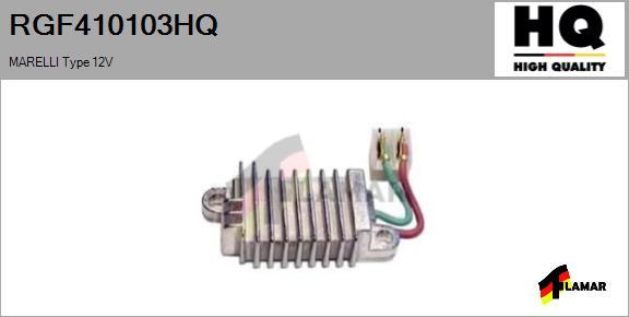 FLAMAR RGF410103HQ - Регулатор на генератор vvparts.bg