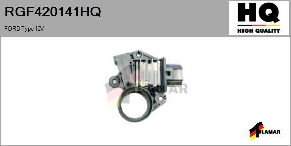 FLAMAR RGF420141HQ - Регулатор на генератор vvparts.bg