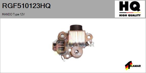 FLAMAR RGF510123HQ - Регулатор на генератор vvparts.bg