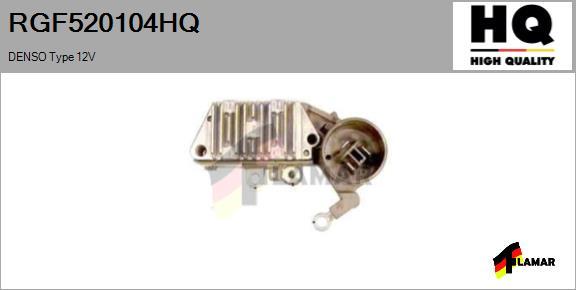 FLAMAR RGF520104HQ - Регулатор на генератор vvparts.bg