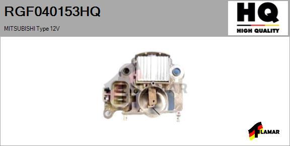 FLAMAR RGF040153HQ - Регулатор на генератор vvparts.bg