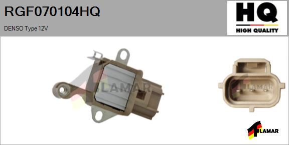 FLAMAR RGF070104HQ - Регулатор на генератор vvparts.bg