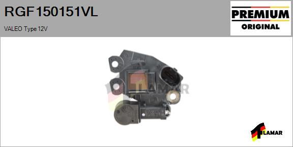 FLAMAR RGF150151VL - Регулатор на генератор vvparts.bg