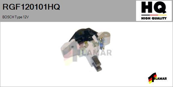 FLAMAR RGF120101HQ - Регулатор на генератор vvparts.bg