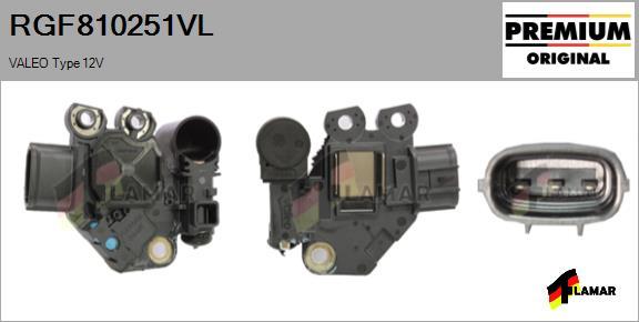 FLAMAR RGF810251VL - Регулатор на генератор vvparts.bg