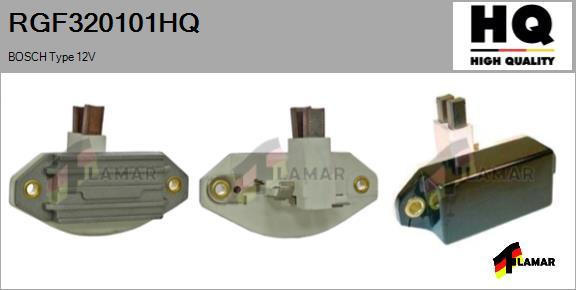 FLAMAR RGF320101HQ - Регулатор на генератор vvparts.bg