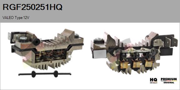 FLAMAR RGF250251HQ - Регулатор на генератор vvparts.bg