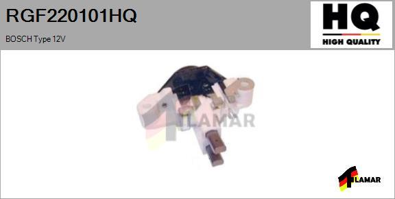 FLAMAR RGF220101HQ - Регулатор на генератор vvparts.bg