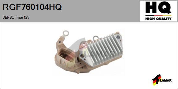 FLAMAR RGF760104HQ - Регулатор на генератор vvparts.bg