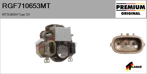 FLAMAR RGF710653MT - Регулатор на генератор vvparts.bg