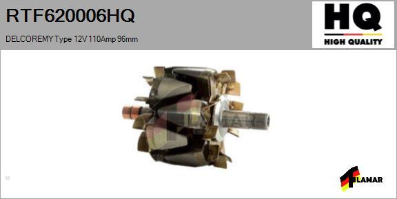 FLAMAR RTF620006HQ - Ротор, генератор vvparts.bg