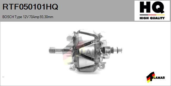 FLAMAR RTF050101HQ - Ротор, генератор vvparts.bg