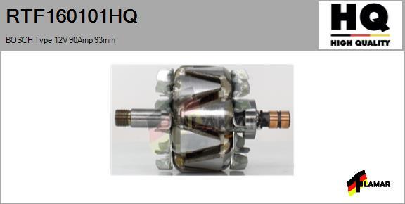 FLAMAR RTF160101HQ - Ротор, генератор vvparts.bg