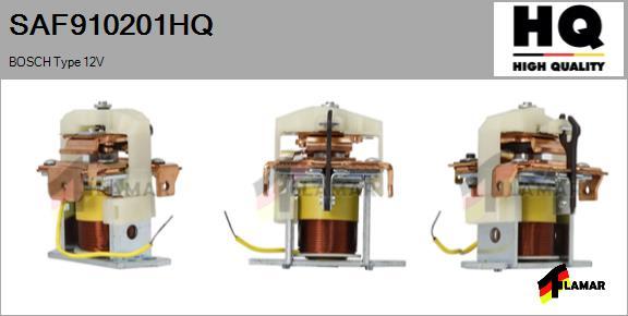 FLAMAR SAF910201HQ - Магнитен превключвател, стартер vvparts.bg