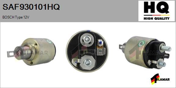 FLAMAR SAF930101HQ - Магнитен превключвател, стартер vvparts.bg