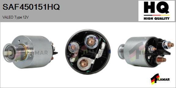 FLAMAR SAF450151HQ - Магнитен превключвател, стартер vvparts.bg
