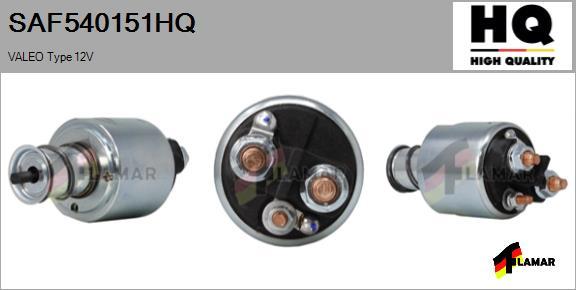 FLAMAR SAF540151HQ - Магнитен превключвател, стартер vvparts.bg