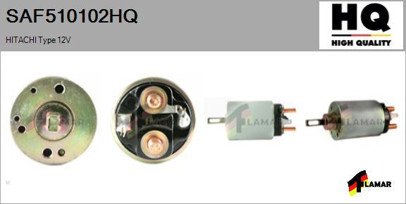 FLAMAR SAF510102HQ - Магнитен превключвател, стартер vvparts.bg