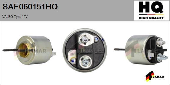 FLAMAR SAF060151HQ - Магнитен превключвател, стартер vvparts.bg