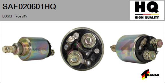 FLAMAR SAF020601HQ - Магнитен превключвател, стартер vvparts.bg
