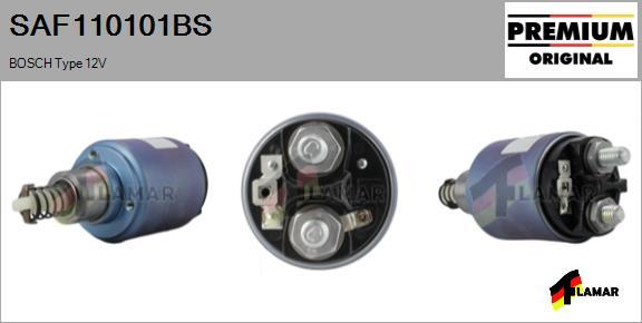 FLAMAR SAF110101BS - Магнитен превключвател, стартер vvparts.bg