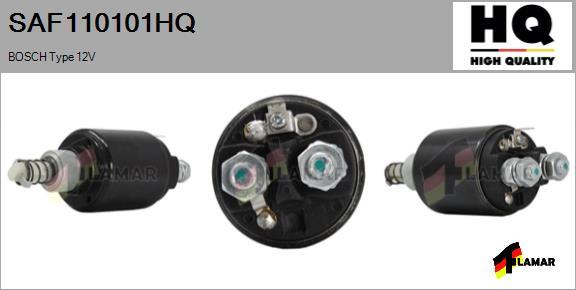 FLAMAR SAF110101HQ - Магнитен превключвател, стартер vvparts.bg