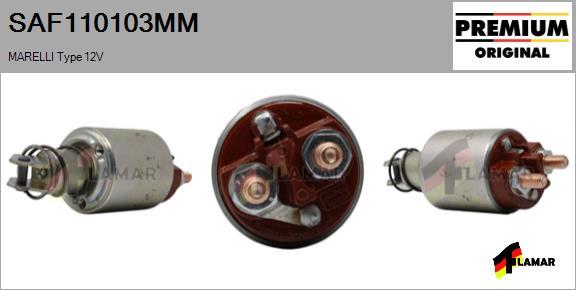 FLAMAR SAF110103MM - Магнитен превключвател, стартер vvparts.bg