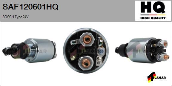 FLAMAR SAF120601HQ - Магнитен превключвател, стартер vvparts.bg