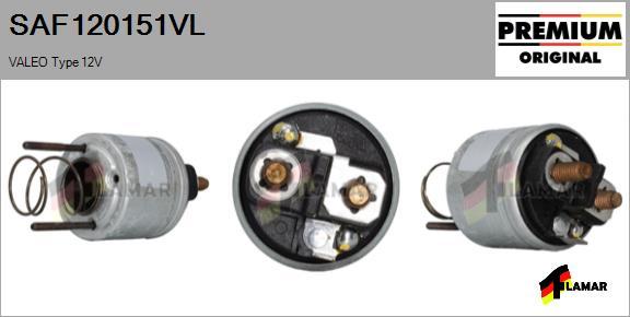 FLAMAR SAF120151VL - Магнитен превключвател, стартер vvparts.bg