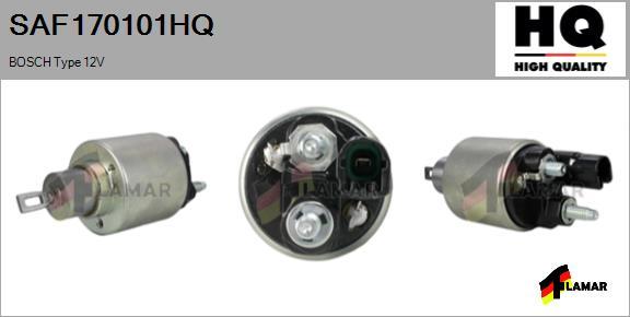 FLAMAR SAF170101HQ - Магнитен превключвател, стартер vvparts.bg