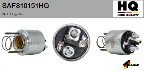 FLAMAR SAF810151HQ - Магнитен превключвател, стартер vvparts.bg