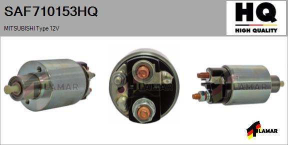 FLAMAR SAF710153HQ - Магнитен превключвател, стартер vvparts.bg
