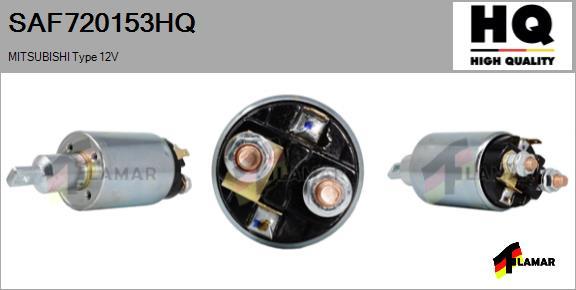 FLAMAR SAF720153HQ - Магнитен превключвател, стартер vvparts.bg
