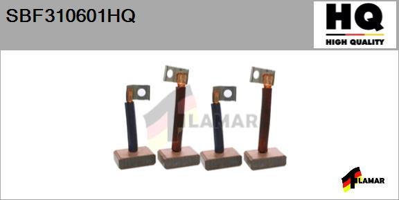 FLAMAR SBF310601HQ - Въглеродна четка, стартер vvparts.bg