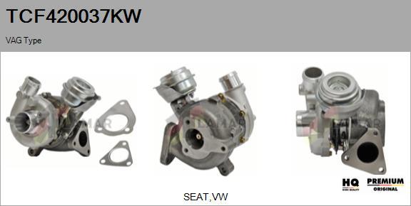 FLAMAR TCF420037KW - Турбина, принудително пълнене с въздух vvparts.bg