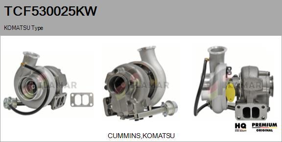 FLAMAR TCF530025KW - Турбина, принудително пълнене с въздух vvparts.bg