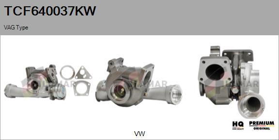 FLAMAR TCF640037KW - Турбина, принудително пълнене с въздух vvparts.bg