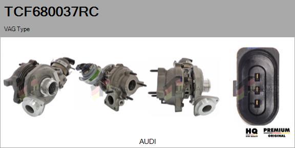 FLAMAR TCF680037RC - Турбина, принудително пълнене с въздух vvparts.bg