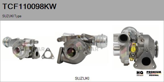 FLAMAR TCF110098KW - Турбина, принудително пълнене с въздух vvparts.bg