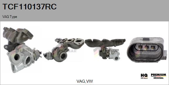 FLAMAR TCF110137RC - Турбина, принудително пълнене с въздух vvparts.bg