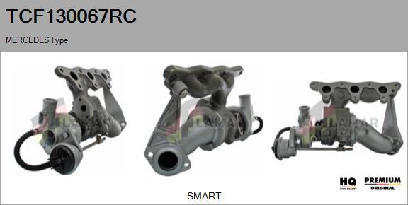 FLAMAR TCF130067RC - Турбина, принудително пълнене с въздух vvparts.bg