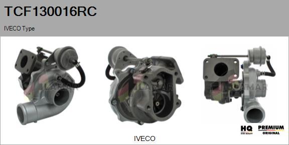 FLAMAR TCF130016RC - Турбина, принудително пълнене с въздух vvparts.bg