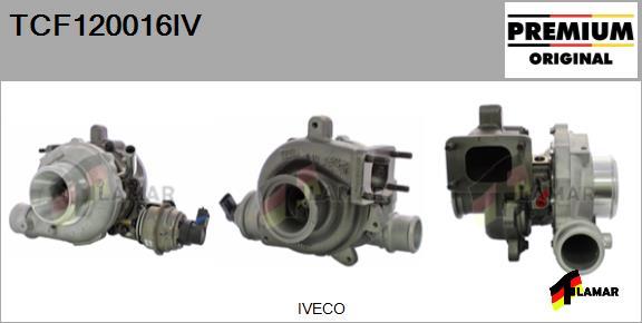 FLAMAR TCF120016IV - Турбина, принудително пълнене с въздух vvparts.bg