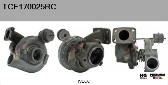 FLAMAR TCF170025RC - Турбина, принудително пълнене с въздух vvparts.bg