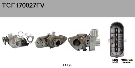 FLAMAR TCF170027FV - Турбина, принудително пълнене с въздух vvparts.bg